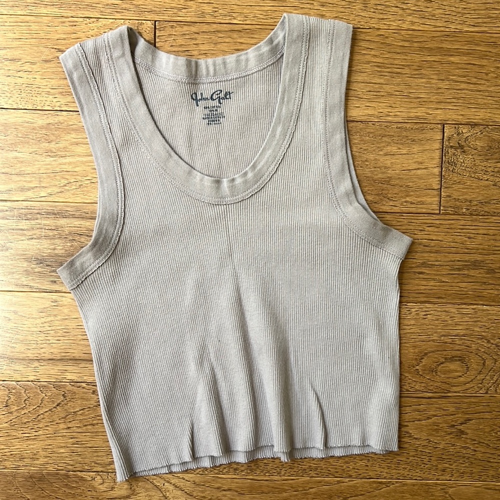 Brandy Millville ribbed crop top